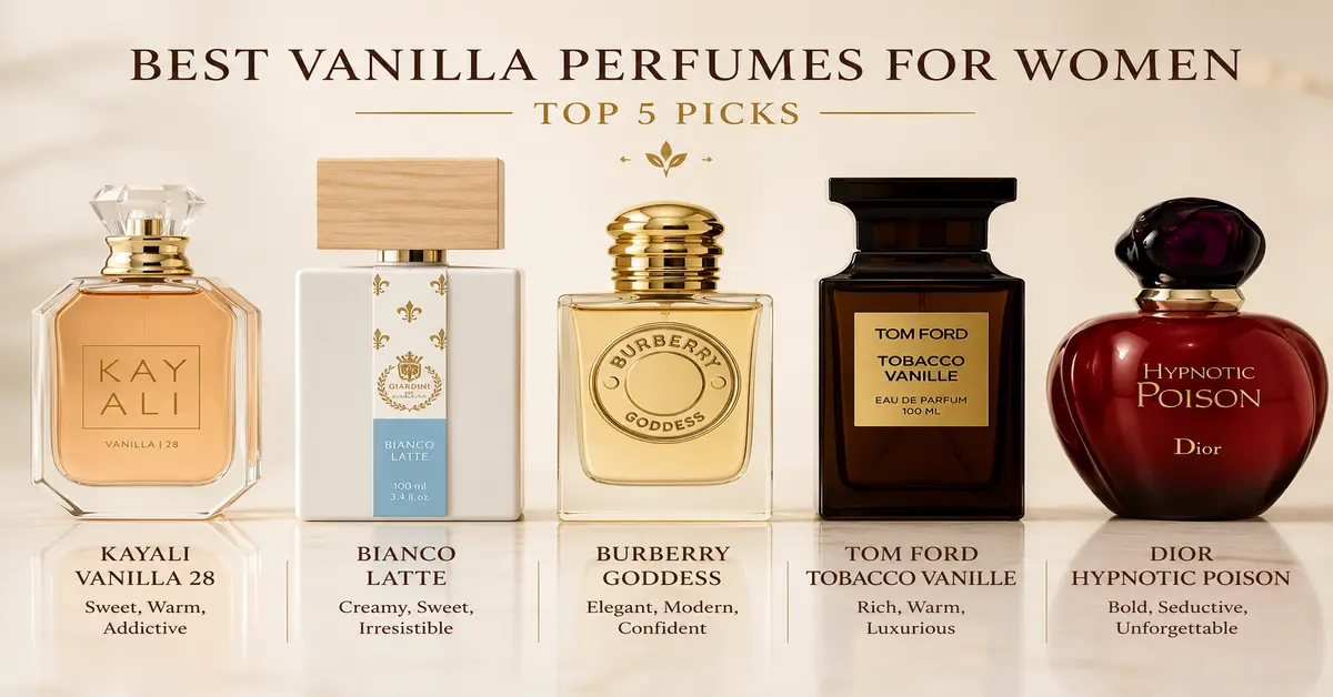 Best Vanilla Perfumes for Women